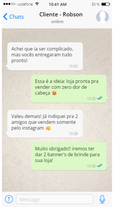 feedack 2 loja virtual pronta!